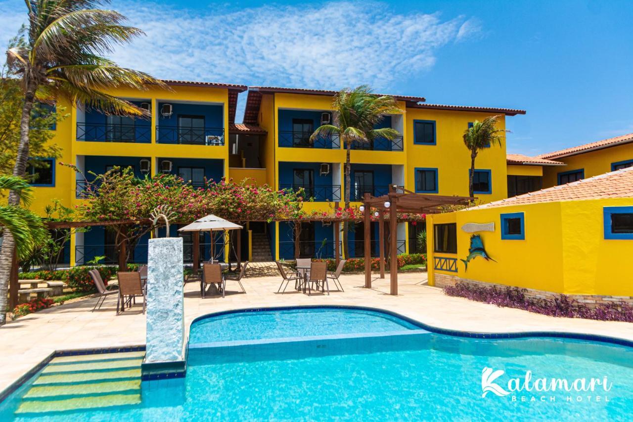 Kalamari Beach Hotel Aquiraz Bagian luar foto