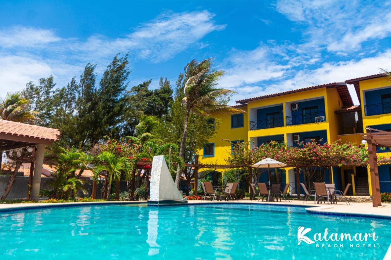 Kalamari Beach Hotel Aquiraz Bagian luar foto