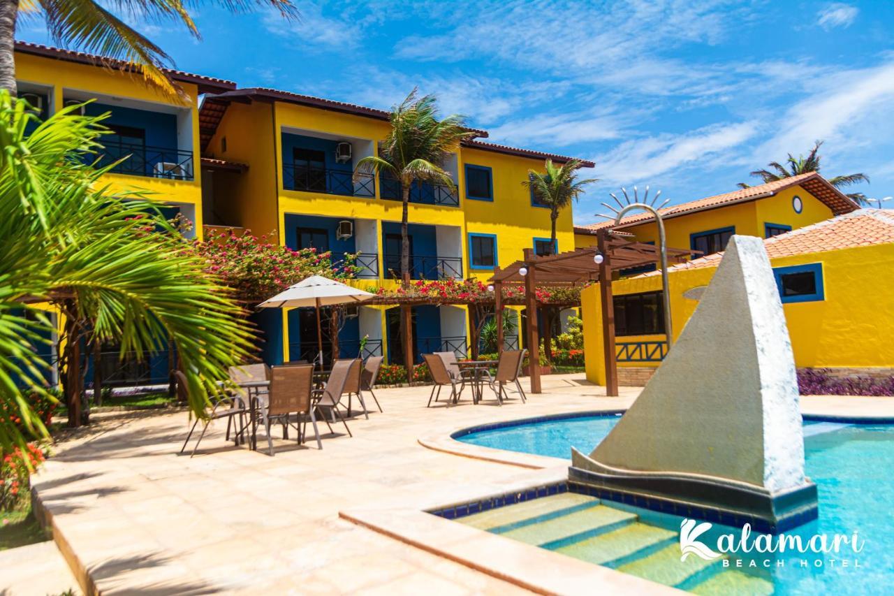 Kalamari Beach Hotel Aquiraz Bagian luar foto