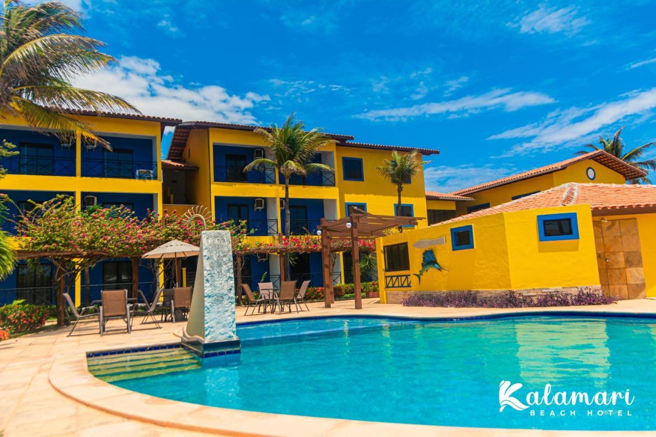 Kalamari Beach Hotel Aquiraz Bagian luar foto